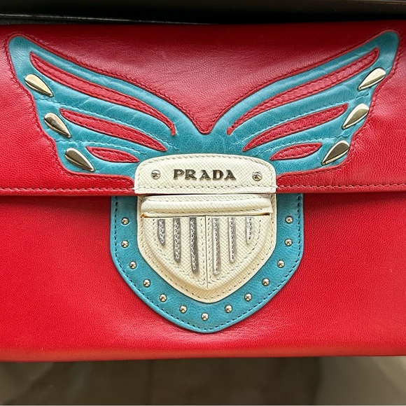 Prada wallet color Rosso - Picture 1 of 7